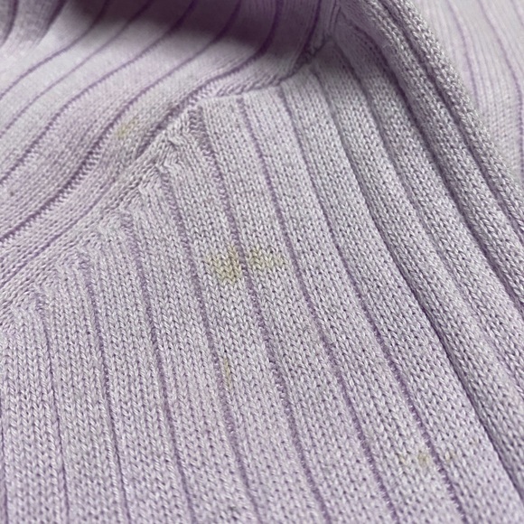 Limited Too Y2K Vintage Academia Ribbed Sweater Button Layered Short Sleeve - Picture 8 of 12